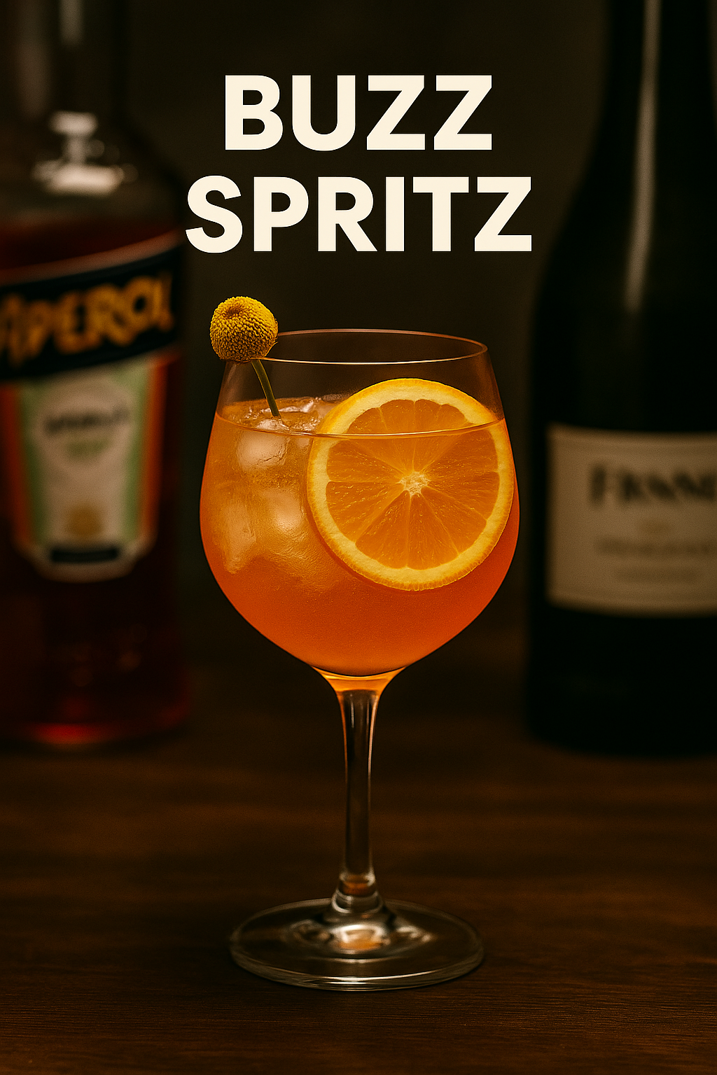 🌼 Buzz Spritz – Light, Refreshing, and Buzzing