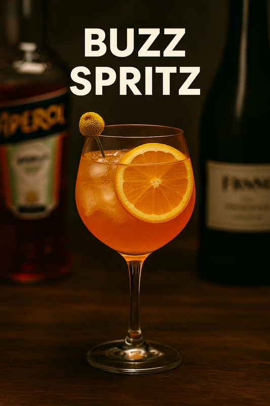🌼 Buzz Spritz – Light, Refreshing, and Buzzing