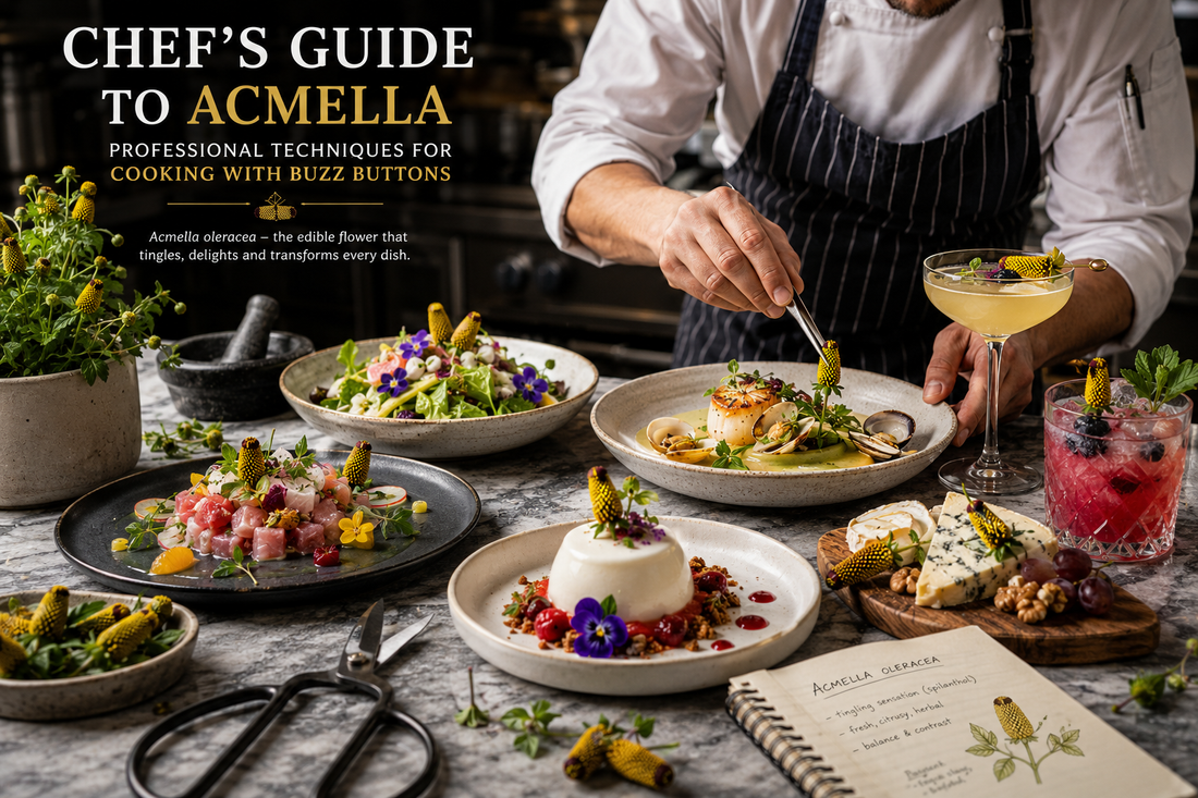 Chef's Guide to Acmella: Professional Techniques for Cooking with Buzz Buttons
