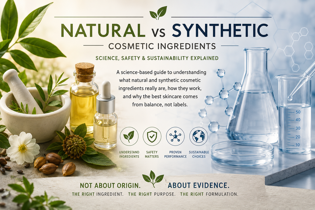 Natural vs Synthetic Cosmetic Ingredients: An Evidence-Based Scientific Guide