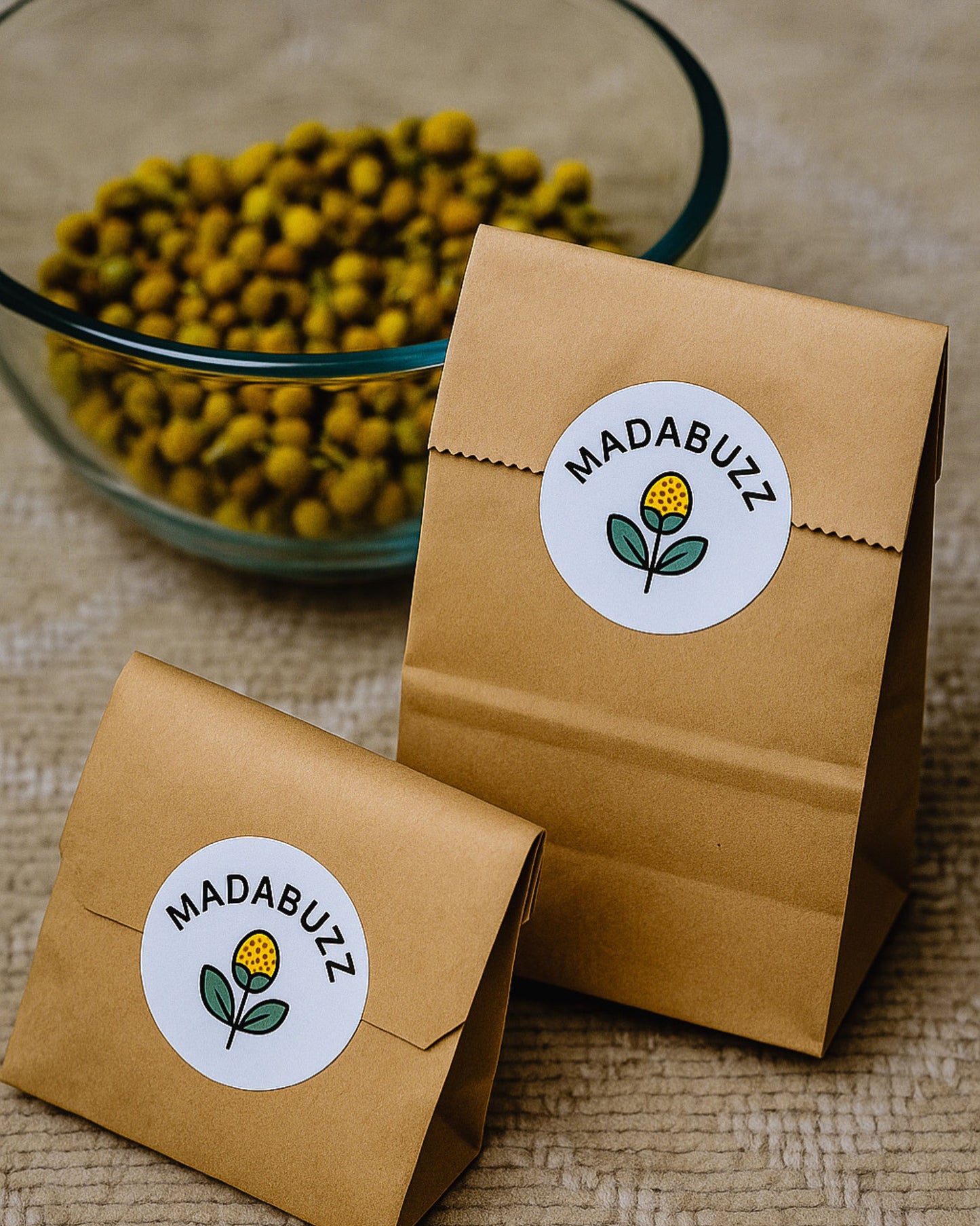 Premium Buzz Buttons 🌼 Spilanthes Acmella | Dried Paracress Flowers from Madagascar