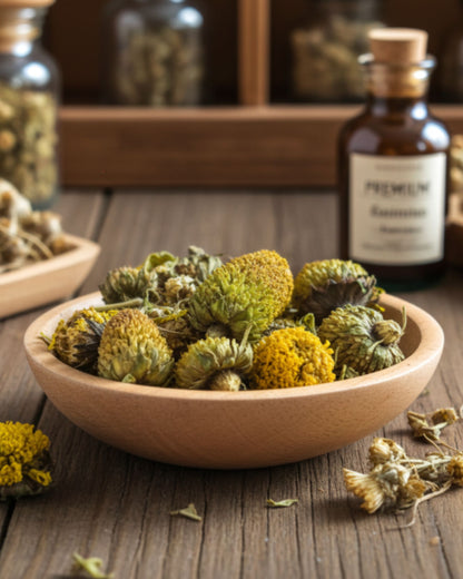 Premium Buzz Buttons 🌼 Spilanthes Acmella | Dried Paracress Flowers from Madagascar